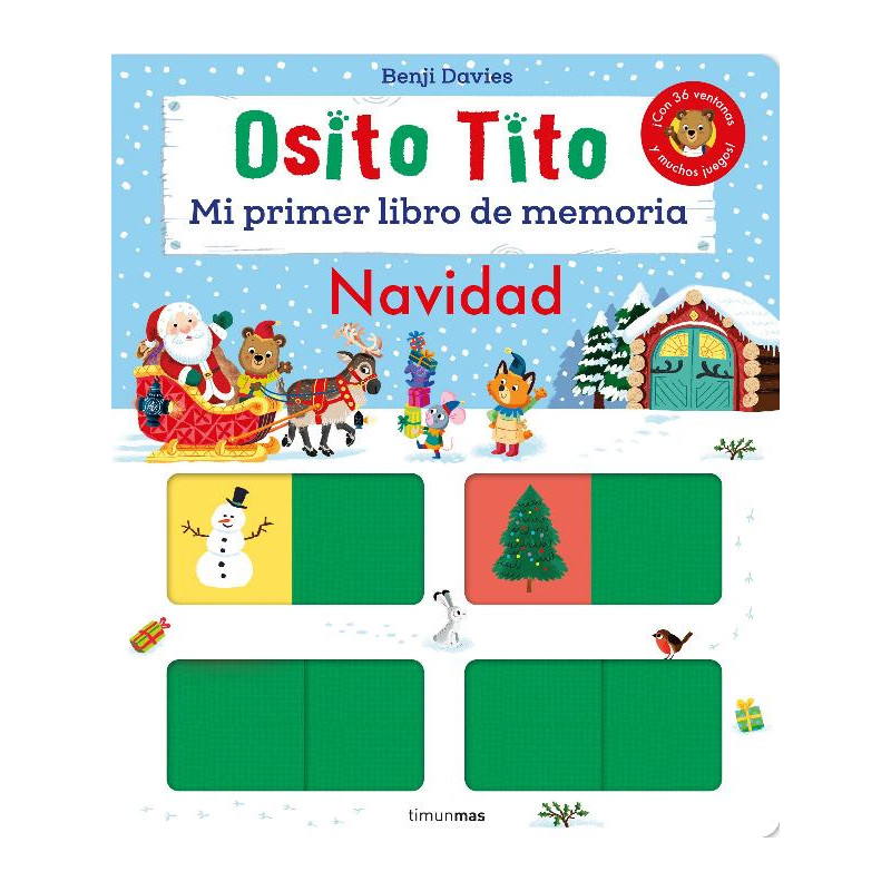 OSITO TITO. MI PRIMER LIBRO DE MEMORIA. NAVIDAD