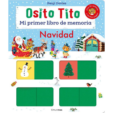OSITO TITO. MI PRIMER LIBRO DE MEMORIA. NAVIDAD