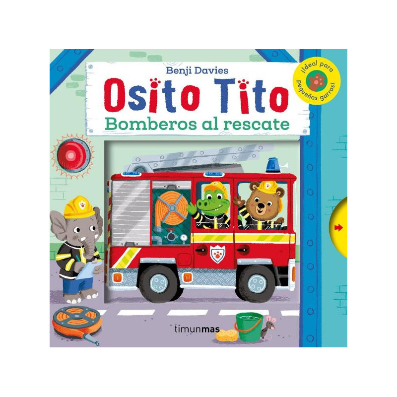OSITO TITO. BOMBEROS AL RESCATE