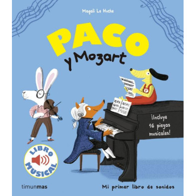 PACO Y MOZART LIBRO MUSICAL