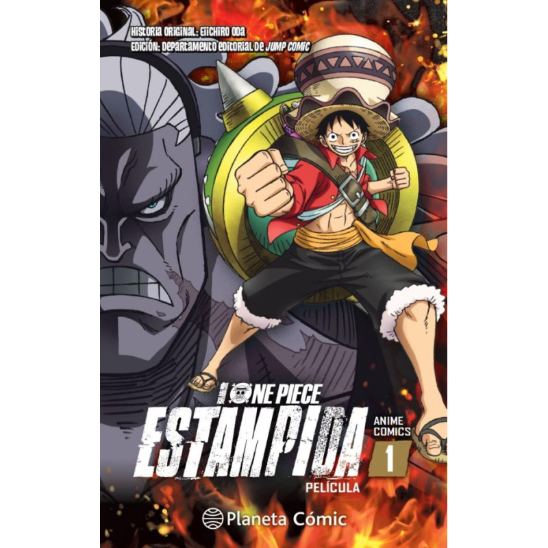 ONE PIECE ESTAMPIDA ANIME COMIC N? 01