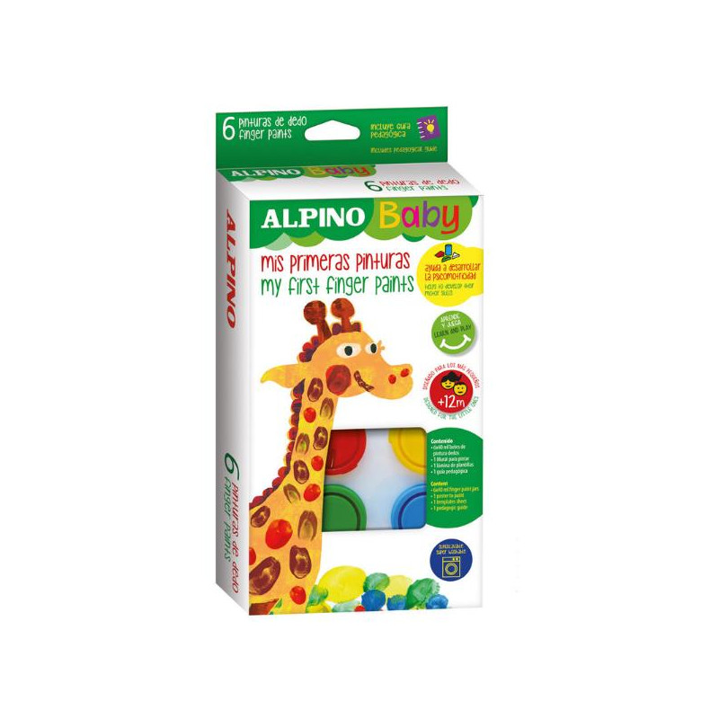 ALPINO BABY CAJA 6 PINTURAS
