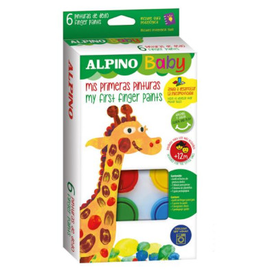 ALPINO BABY CAJA 6 PINTURAS